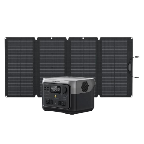 ☀️EcoFlow RIVER 2 + 160W Solar Panel Set